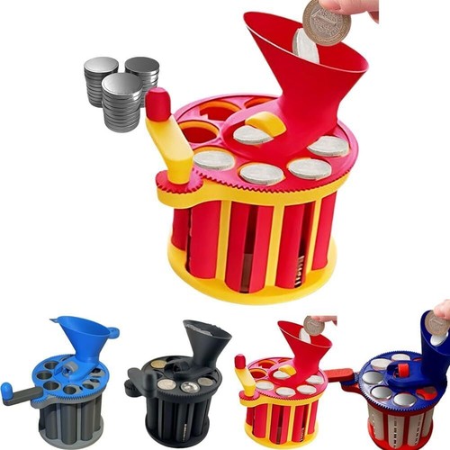 3D Printed Coin Sorting Machine and Organizer - Fun Coin Storage Counter