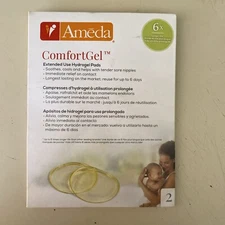 ComfortGel HydroGel Soothing Nursing Pads | Breast Pads | Hydrogel Nipple Pad...