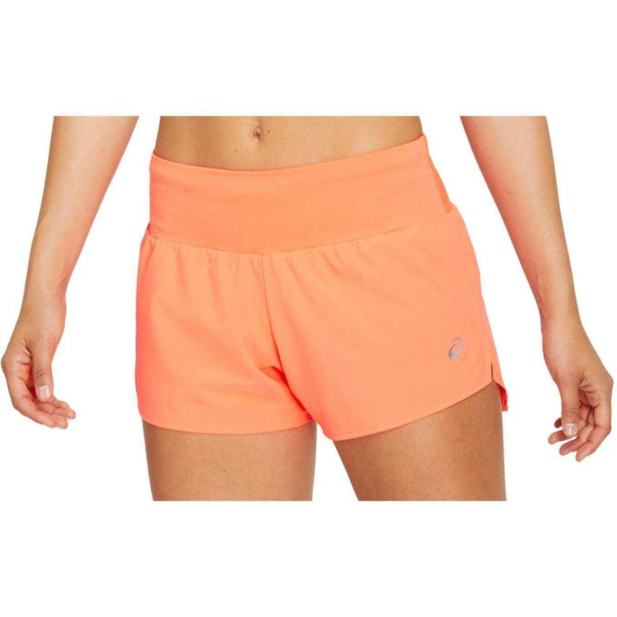 Asics 3.5 Inch Womens Running Shorts - Orange | eBay