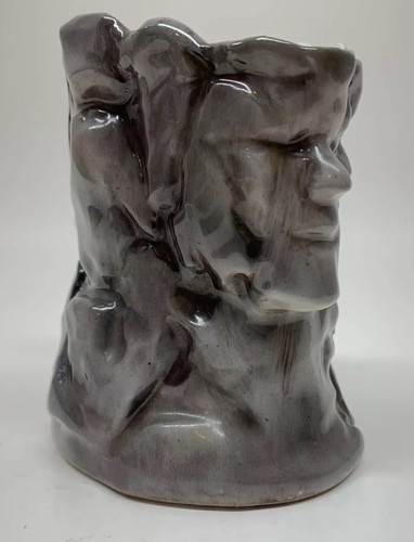 Rare Vintage New Hampshire Old Man In The Mountains Ceramic Cup 4.1" x 3" - Picture 3 of 10