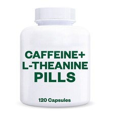 Wholesale Caffeine Theanine 120 Capsules 100mg Caffeine 200mg Theanine 50 Units