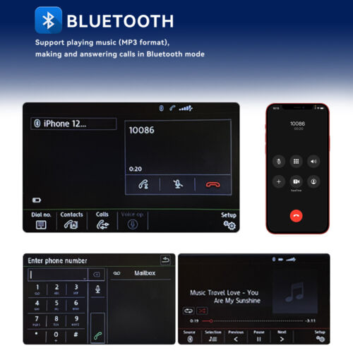 NONAME RCD330 187B RCD360 PRO Android Auto Carplay Autoradio Für VW Tiguan Golf - Bild 16 von 19