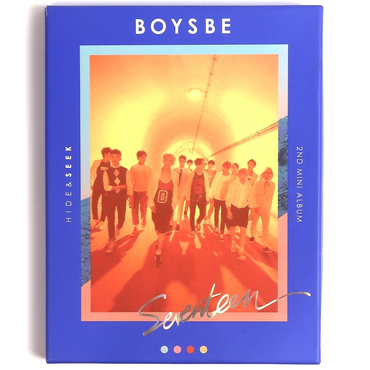 ハンサムライブ CD DVD 2015 BOYS BE HANDSOME Seventeen - Boys Be [Seek Ver.] CD Album 2015 First Pressing