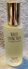 Vintage White Diamonds Elizabeth Taylor 1.7 Oz Bath Oil Perfume