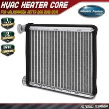 HVAC Heater Core for Volkswagen Jetta 2011-2018 w/ Manual Temperature Controls