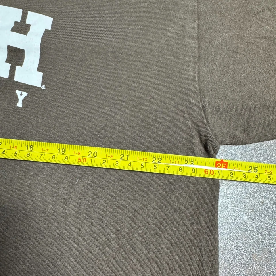 Lehigh University Mountain Hawks Brown Long Sleeve Tee Shirt L/XL - Image 4 of 4