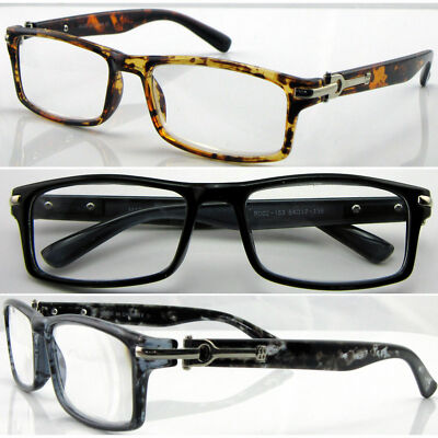 Lesebrille Unisex Elegantes Design Brille Klassischer Stil Metail Detail L153