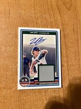 2023 Stars & Stripes - Zane Burns - USA 15U Team Signatures Auto Relic /200