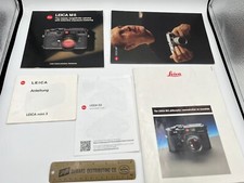lot of 5 Leica Camera Brochures M6 MP mini 3 Q2