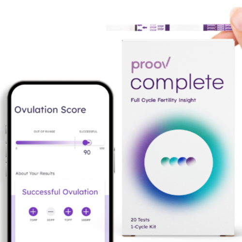 Proov Complete Fertility Insight Testing System 1 Full-Cycle Kit 20 ...