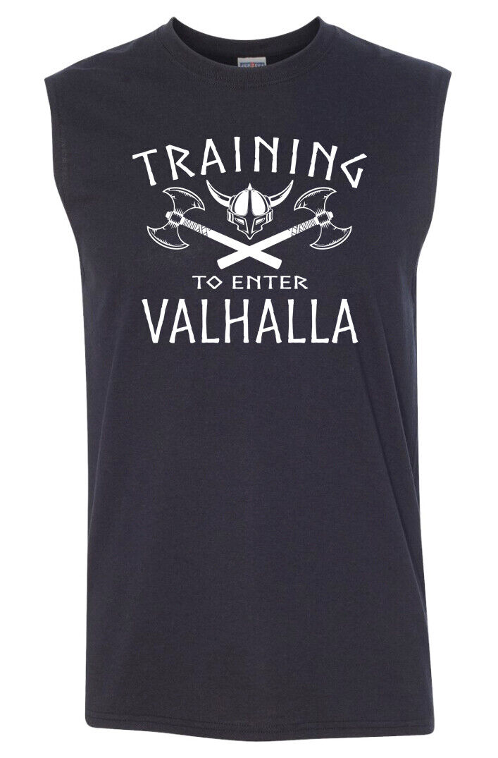 Training To Enter Valhalla SLEEVELESS T-shirt - Viking Ragnarok