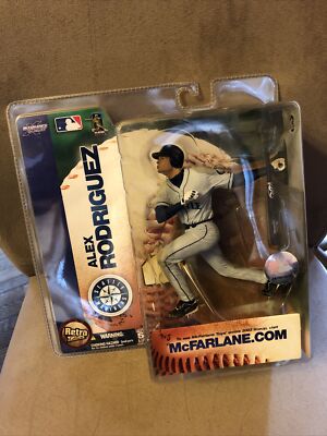 2003 McFarlane Baseball MLB Series 6 Alex Rodriguez Mariners Retro