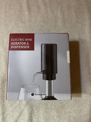 Rechargeable Electric Wine Aerator & Dispenser