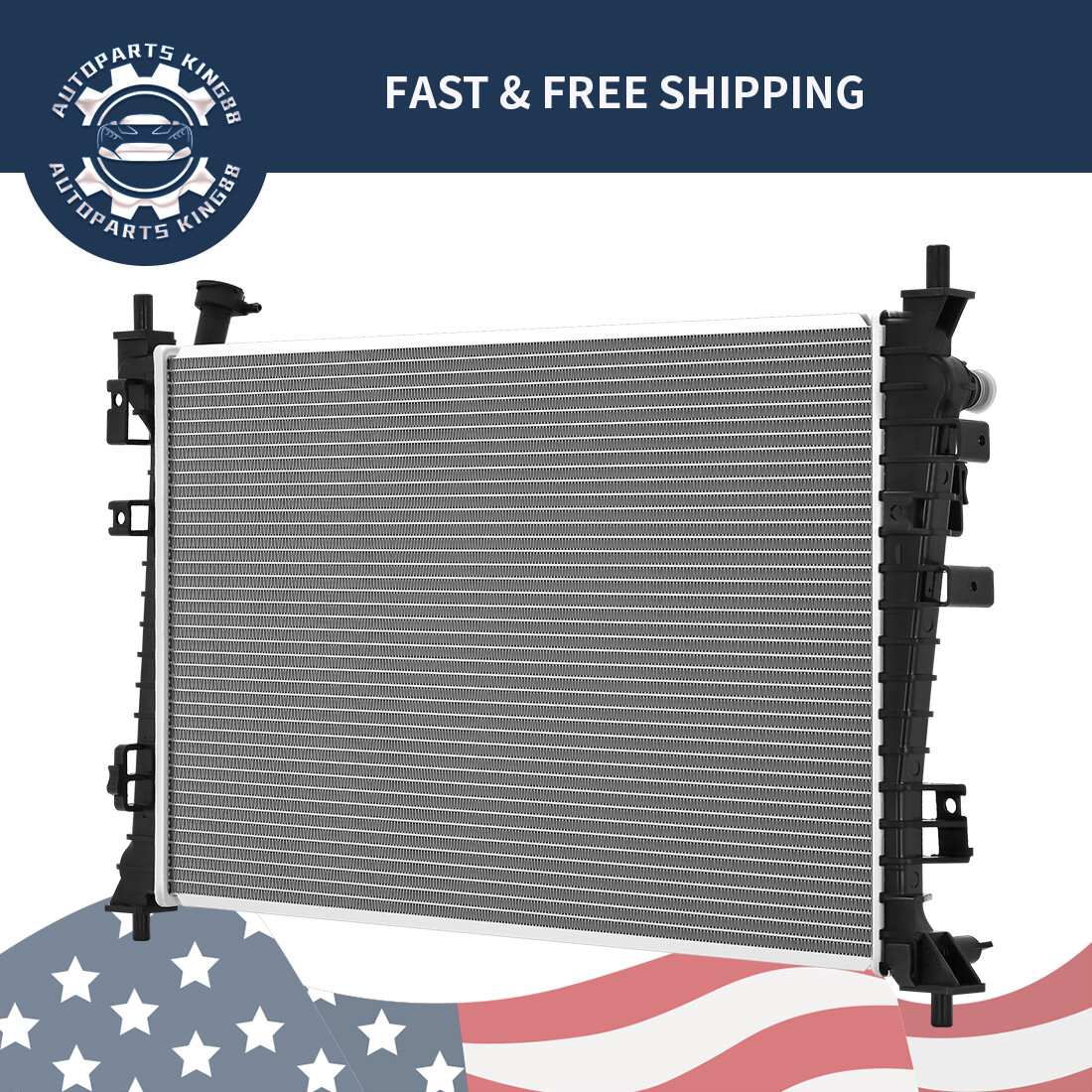 Radiator for 2008-2011 Ford Focus 2.0L 2.5L Ambiente RS SEL SES SE S ST ...