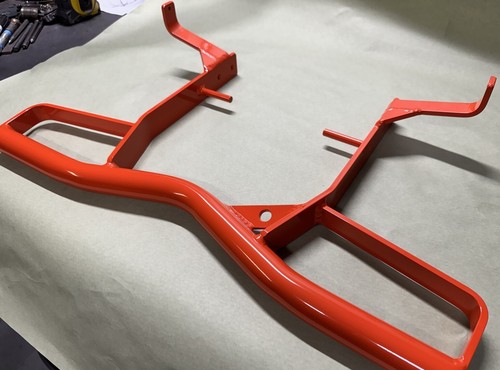 Yamaha Raptor 700r Grab Bar Bumper Rack 06-25 Yamaha Orange. - Picture 5 of 8