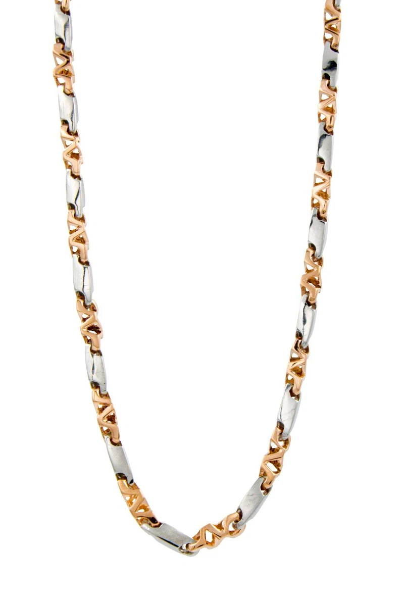 Platinum gold necklace deals