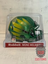 Oregon Ducks 2021-Current Apple Green w/ Wings Riddell Speed Mini Helmet