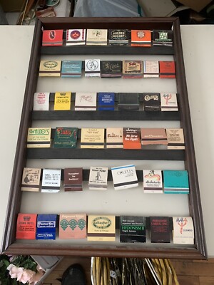 VINTAGE WALT DISNEY WORLD MATCH BOOK Collection Rack Chichis Golden Nugget