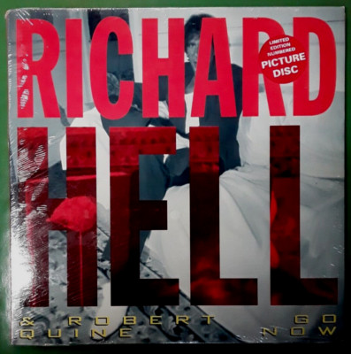 1995 Ltd. ed. Richard Hell Picture Disc Sealed with Factory Sticker on Shrink