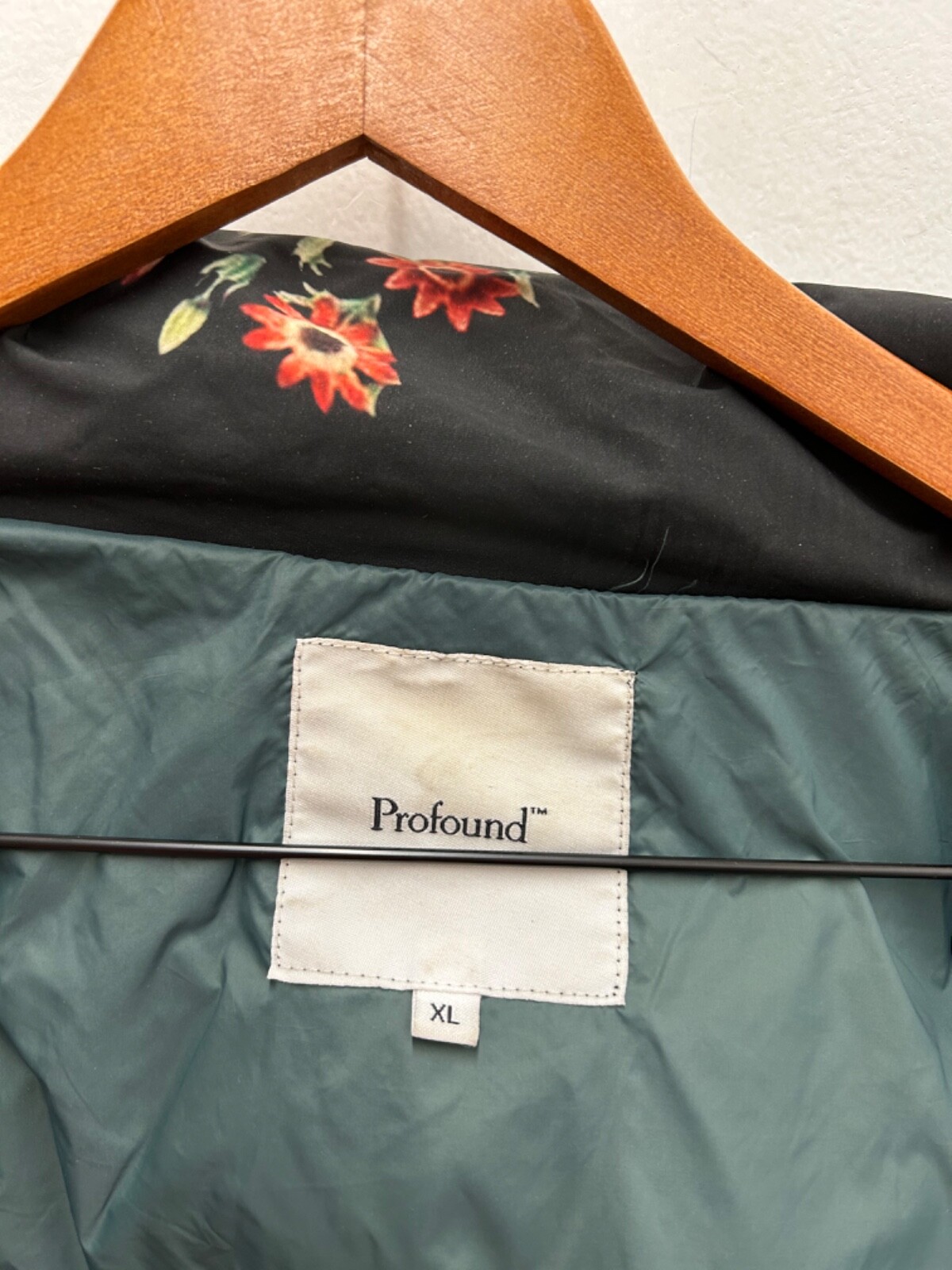 Profound Full Zip Puffer Down Jacket Womens XL Bl… - image 7