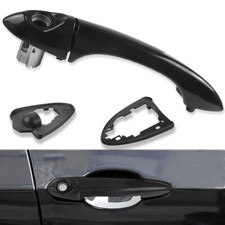 Gloss Black Front Right Driver Side Outer Door Handle For BMW X5 E53 2000-2006