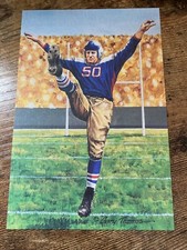 GOAL LINE ART PROOF CARD KEN STRONG  8/50