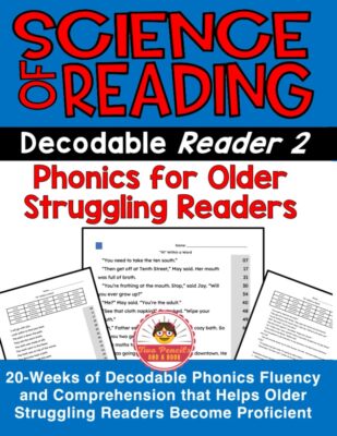 Science of Reading Decodable Reader 2 Phonics for Older Struggling Readers:... 