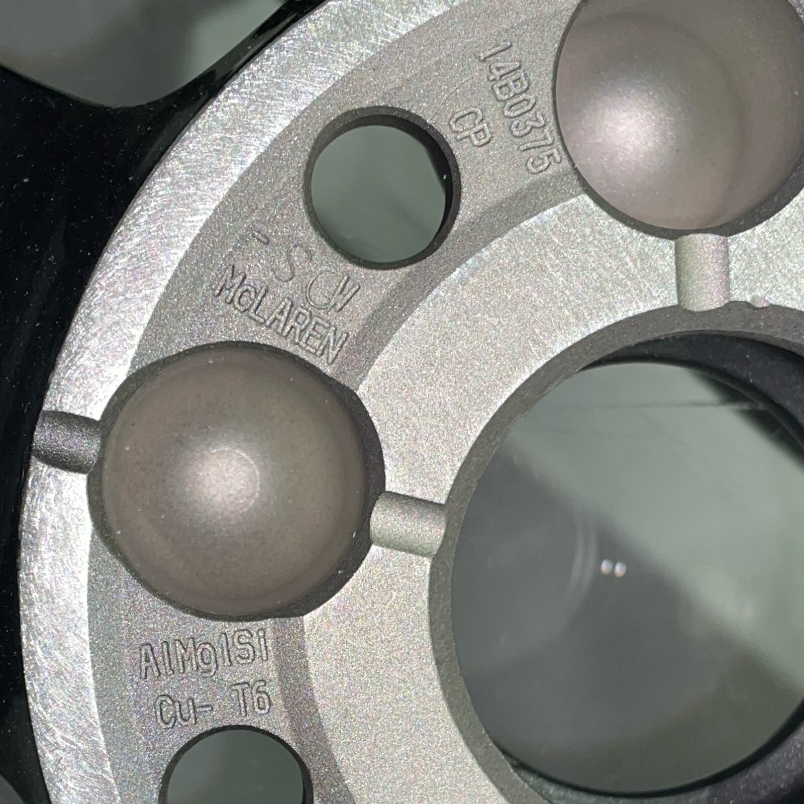 GENUINE MCLAREN FRONT WHEEL RIM GRAPHITE 19X9.0 NEW OEM MSODF3703