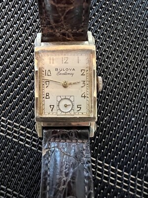 Bulova watch Excellency 10K gold