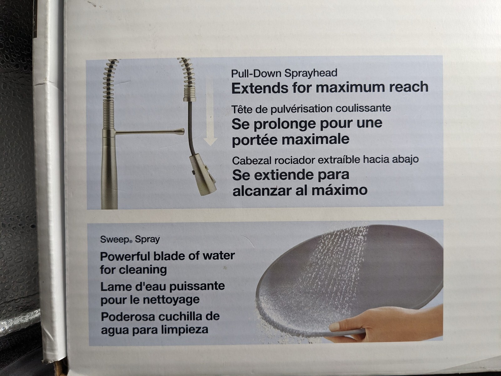 Kohler Vind 1PR33911-VS-AB Single Hole Pre-Rinse Kitchen Faucet-Stainless Steel