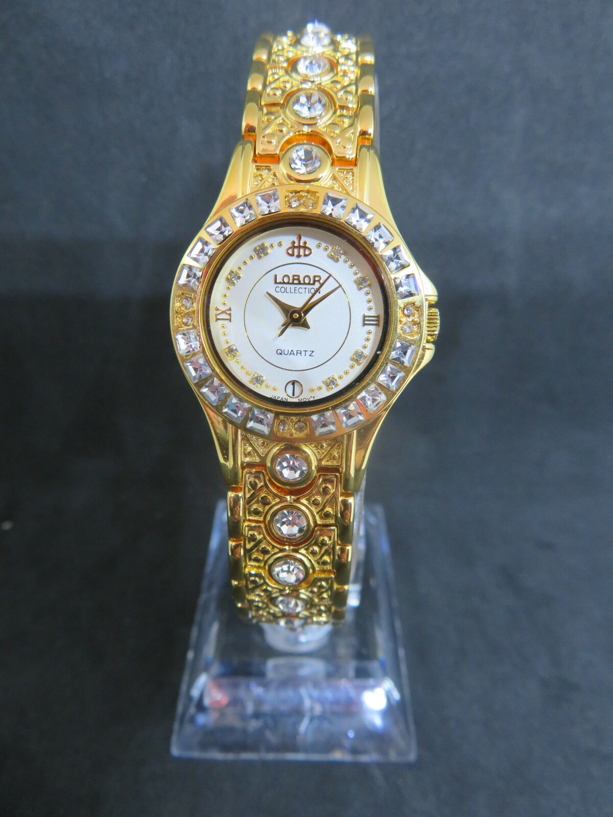 Montre Lobor Bellinzona plaquée or le cadeau idéal pour femme