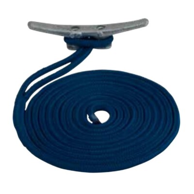 SEA-DOG LINE 302110015NV-1 Double Braid Nylon 3/8''X15' NAVY 302110015NV-1