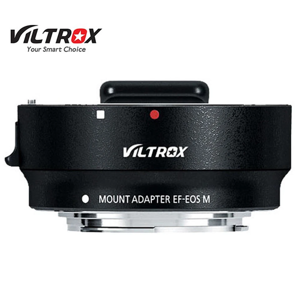 Adaptador de lente de enfoque automático Viltrox para lente Canon EF EF-S a cámara EOS M1 M2 M3 Foto 2 de 4