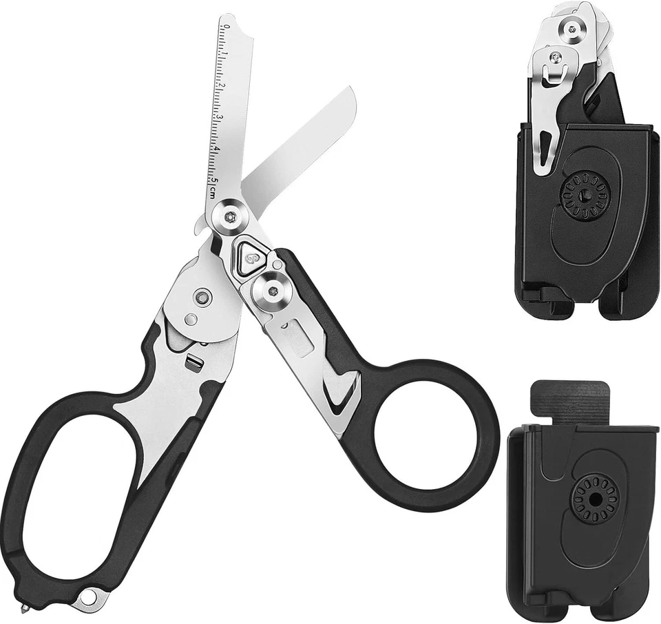 Tijeras de trauma de emergencia Medic Emt tijeras multiusos de alta resistencia Foto 2 de 4