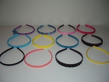 EUC Lot of 12 Girls Headbands Various Colors and Textures