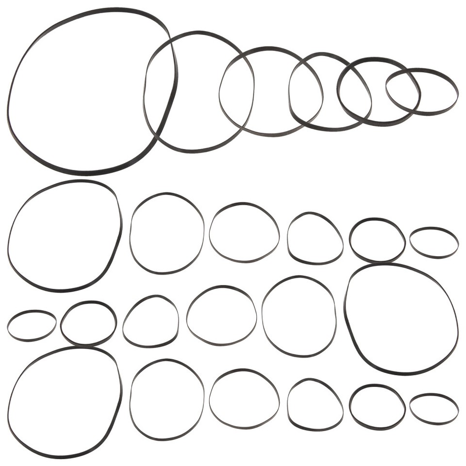 50 Pcs Cassette Player Belts Replacement Tape Recorder DVD Drive eBay