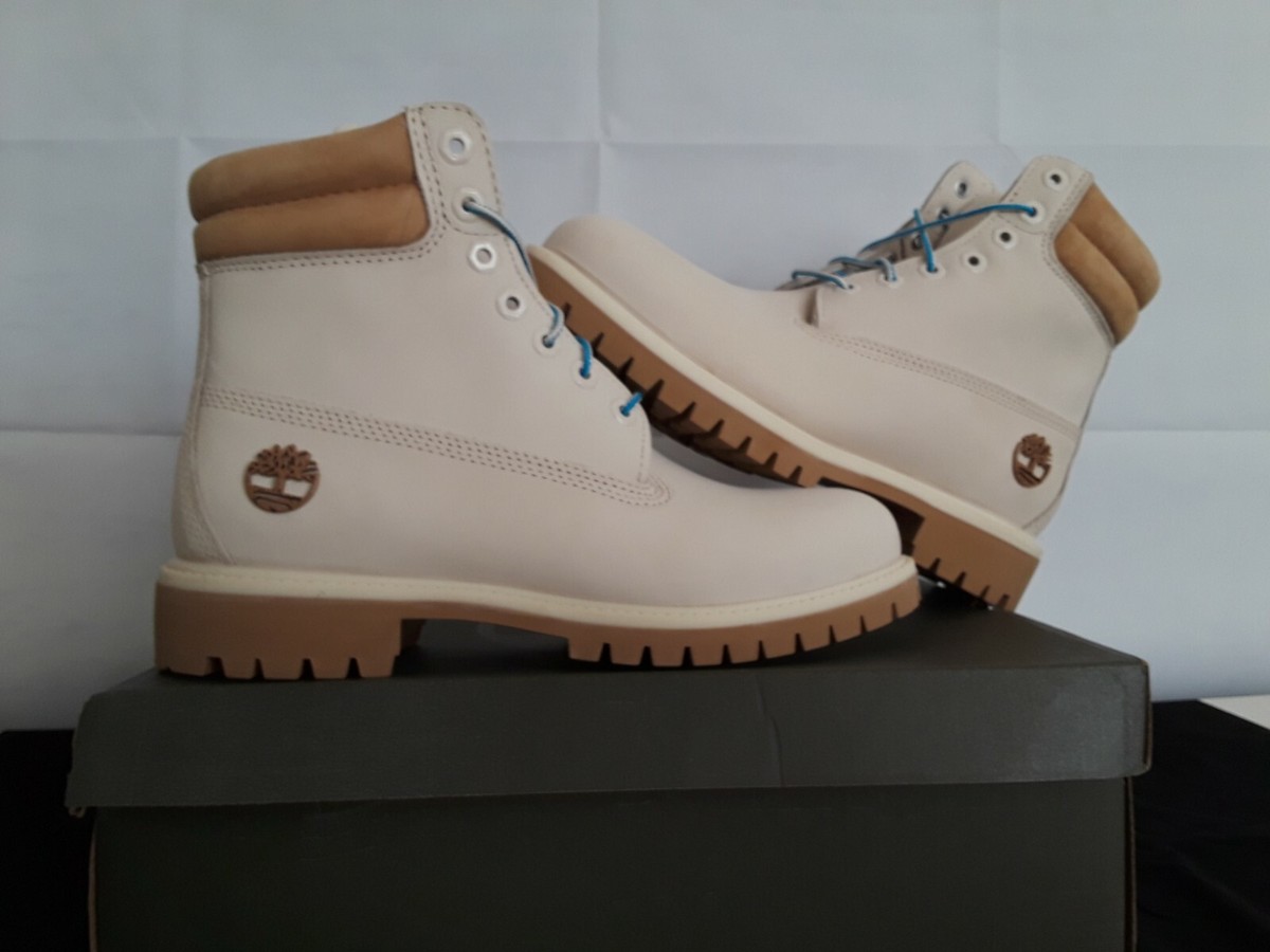 靴 New! Timberland 6inch Premium Boot US8 Men's Premium 6-Inch Waterproof Boots - Wheat Nubuck