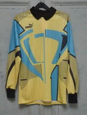 Vintage German Goalkeeper 1990s Football Shirt Size S FC Nurnberg / Frankfurt