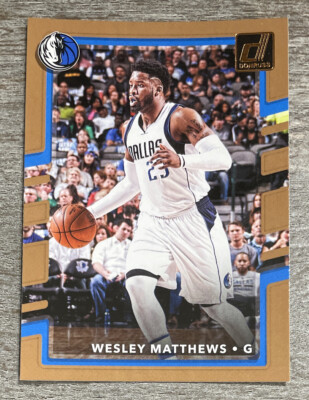 Wesley Matthews 2017-18 Donruss Mavericks #33   *G232*
