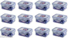 12x Lock and & Lock Food Storage Container 180ml - 110 x 90 x 48mm - HPL805
