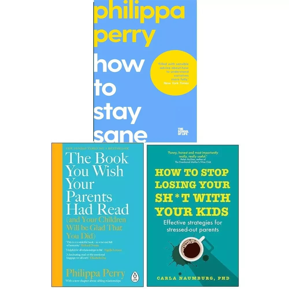 How To Stay Sane,Book You Wish,The School of Life 3 Books Collection Set NEW