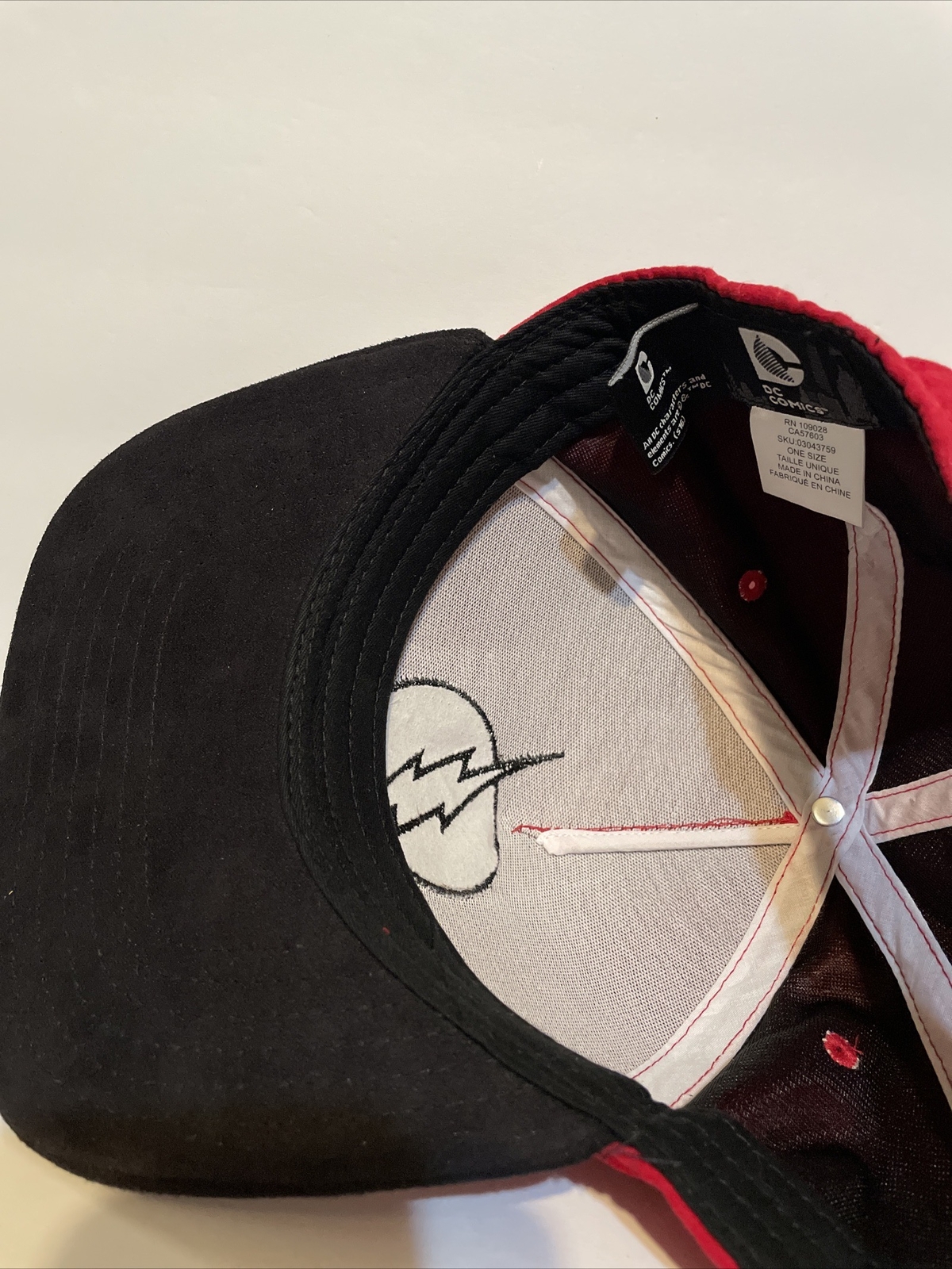 DC Comics The Flash SnapBack Hat Embroidered 100%… - image 7