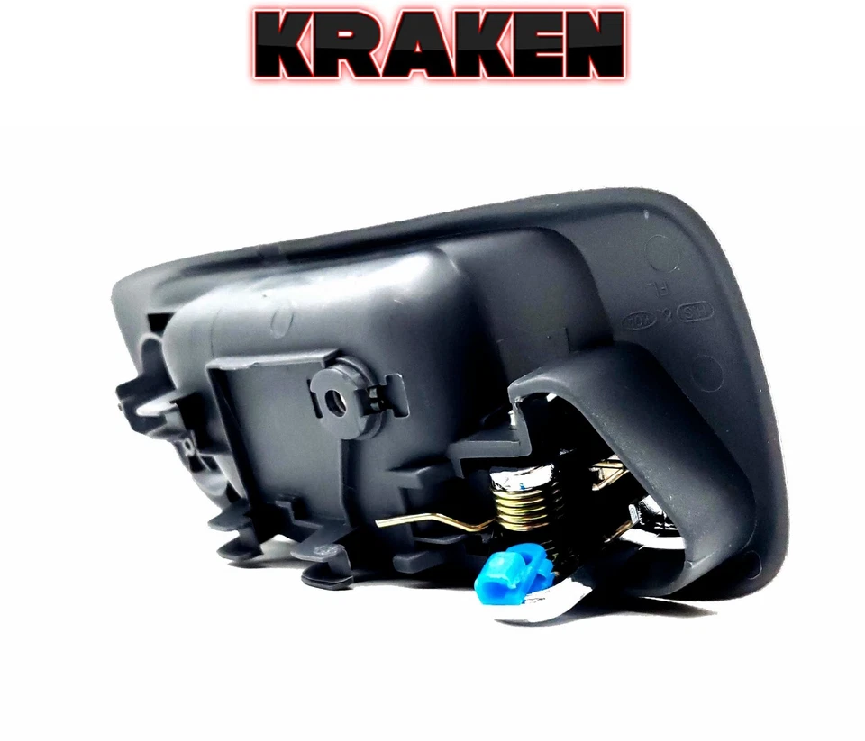 Inside Door Handle For Honda Accord 4Dr 1998-2002 Odyssey 99-04 Gray Left Front - Imagem 4 de 4