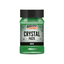 Green | Crystal Paste 100ml | Pentart | Glitter Paint Paste