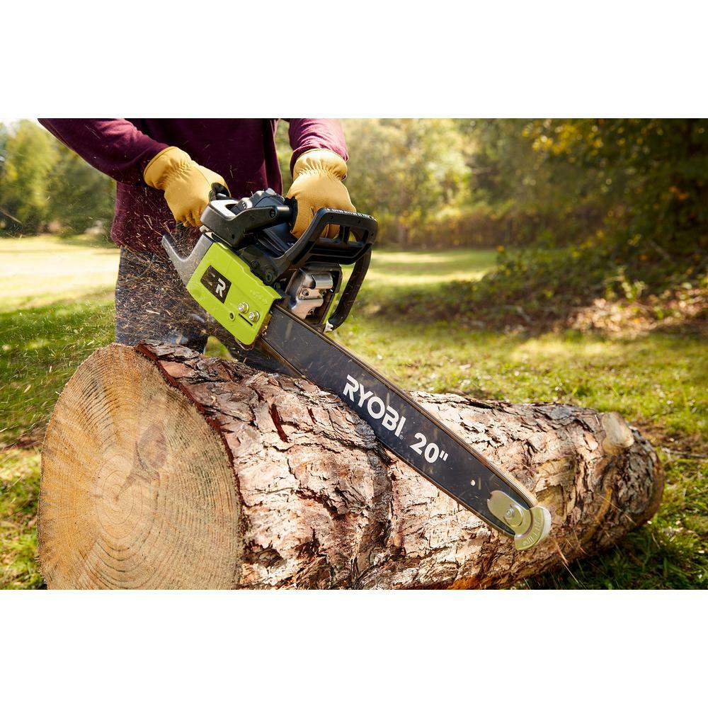 RYOBI Gas Chainsaw 20 in. 50 cc 2-Cycle 