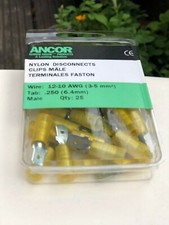 ANCOR Nylon Disconect Clips Male pack of 25 pcs