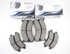 Asianautos Ceramic Front and Rear Brake Pads For GMC Savana 3500 2017-2020