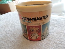 View Master Gift Pak Canister Set - Original Vintage, 7 reels
