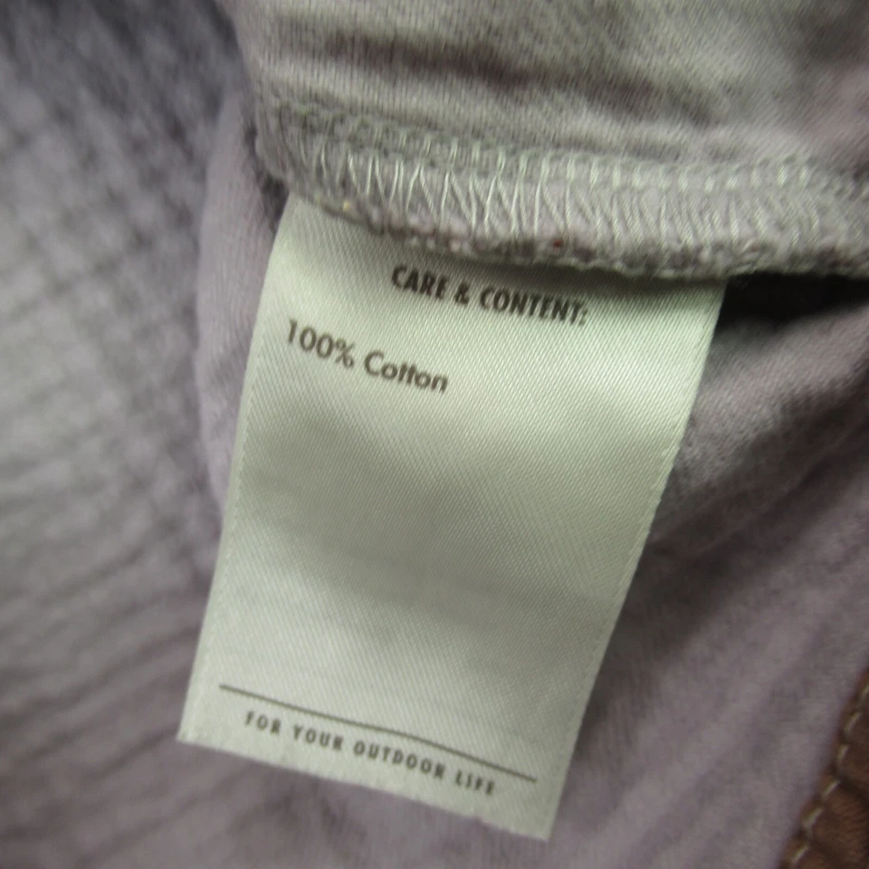 Suéter REI Mujer Pequeño Manga Larga Pullover 1/4 Cremallera Bolsillos Ligeros Foto 4 de 4