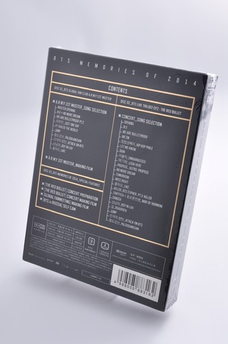 Official BTS Memories of 2014 3 DVD and PHOTO BOOK Set Tower Record Limited - Picture 2 of 11